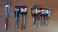 Rotary Drill Bits Assorted Quality Made 10 Pieces