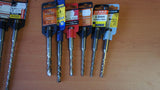 Rotary Drill Bits Assorted Quality Made 10 Pieces