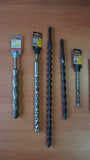 10 x SDS Plus Rotary Drill Bits & Chisels Quality Assorted