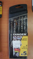 10 x SDS Plus Rotary Drill Bits & Chisels Quality Assorted
