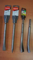 8 x SDS Plus Rotary Drill Bits & Chisels Quality Assorted