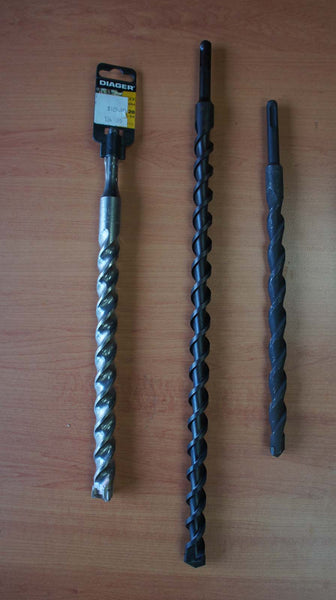 6 x SDS Plus Rotary Drill Bits & Chisels Quality Assorted