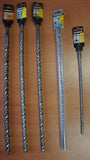 7 x SDS Plus Concrete Rotary Drill Bits Long Quality Made Diager by Sutton