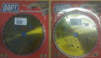 2 x Saw Blades Tungsten Carbide Tipped 235mm x 25mm 40 tooth