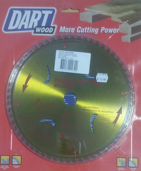 2 x Saw Blades Tungsten Carbide Tipped 235mm x 25mm 60 tooth