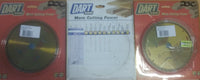 3 x Saw Blades Tungsten Carbide Tipped 180mm x 20mm 40 and 60 tooth