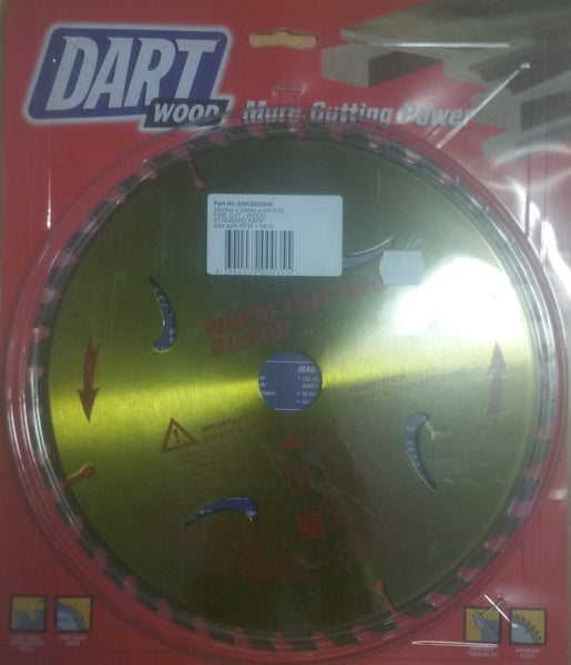 3 X Saw Blades Tungsten Carbide Tipped 250mm x 30mm 40 tooth & 60 tooth