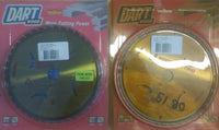 2 x Saw Blades Tungsten Carbide Tipped 210mm x 25mm - 40 tooth