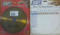 2 x Saw Blades Tungsten Carbide Tipped 210mm x 25mm - 28 tooth