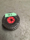 SEMI-FLEXIBLE GRINDING DISCS ZEC 100mm x 16mm 36 GRIT NEW 5 PIECES