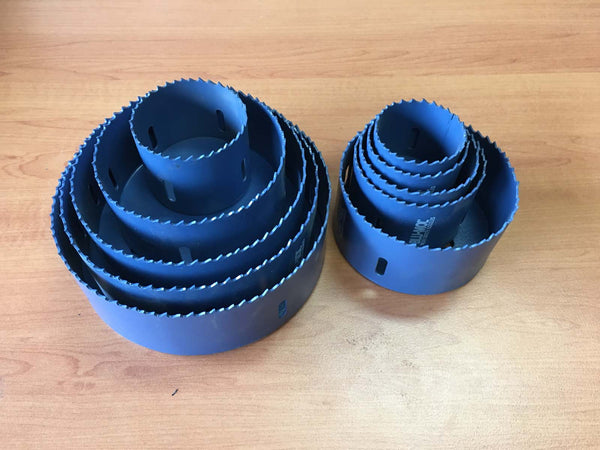 10 X HOLESAW COBALT BI-METAL BLU-MOL ASSORTED SIZES PREMIUM QUALITY