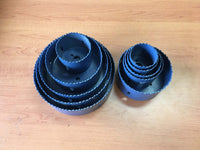 10 X HOLESAW COBALT BI-METAL BLU-MOL ASSORTED SIZES PREMIUM QUALITY