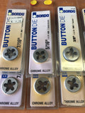 SET OF CHROME ALLOY BUTTON DIES BORDO LOT OF 14