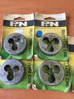 P+N BUTTON DIES CARBON STEEL 10PC
