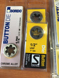SET OF BORDO CHROME ALLOY BUTTON DIE (14 PC)
