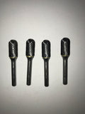 4 CARB I TOOL CYLINDRICAL BALL NOSE SHAPE CARBIDE BUR 1/2" 1/4 SHANK