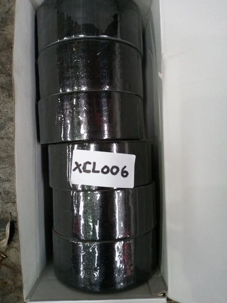 Gaffa Duct Tape Black 48mm x 25 meter Qty of 24 Rolls