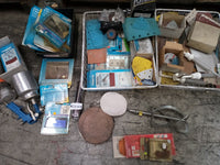 Assorted sandaper and accessories