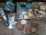 Assorted sandaper and accessories