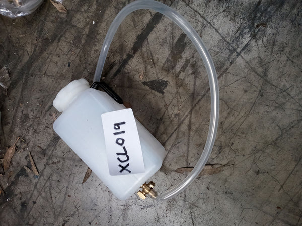 Qty assorted fluid bottles