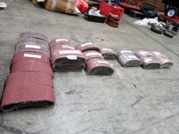 Sanding belts suit varios belt sanders, approx qty 200 pieces