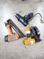 Bostitch Coil nailer, Jetstream bradder and a  heat gun