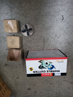 Diamond Tile Cutter 180mm plus qty wood lathe chucks