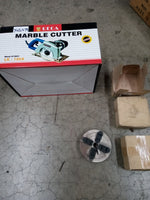 Diamond Tile Cutter 180mm plus qty wood lathe chucks