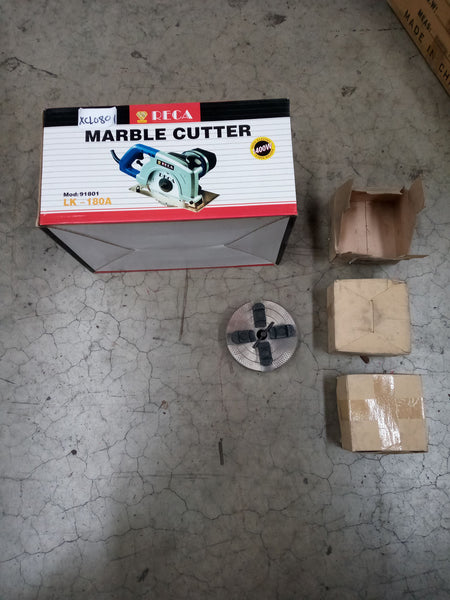 Diamond Tile Cutter 180mm plus qty wood lathe chucks