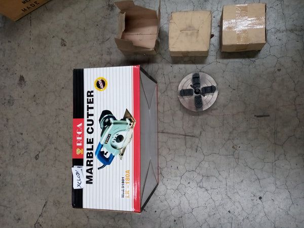 Diamond Tile Cutter 180mm plus qty wood lathe chucks