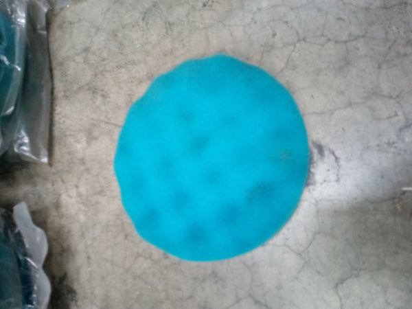 Polishing sponges Blue stick on qty of approx 89 pieces