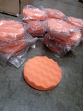 Polishing sponges Orange stick on qty of approx 93 pieces