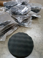 Polishing sponges Black stick on qty of approx 93 pieces