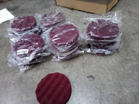 Polishing sponges Maroon stick on qty of approx 90 pieces