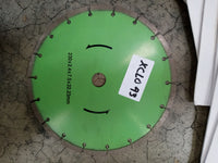 Diamond cutting wheels 230mm x 22.23mm bore (7/8") suit standard grinders Qty of 10