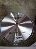Saw Blades 355 mm x 30mm x 72T TCT qty of 10