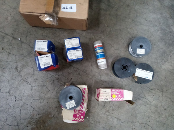 Quantity of mig wire and fasteners