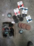 Sanding discs and backing pads quantity
