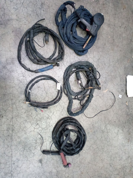 Quantity welding guns and leads