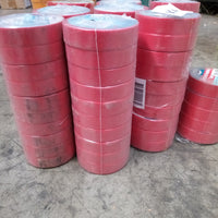 Nitto Electrical Tape Red 18mmx20M Lot of 85