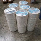 Nitto Electrical Tape White 18mmx20M Lot of 60