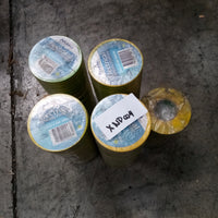 Nitto Electrical Tape Yellow 18mmx20M Lot of 47