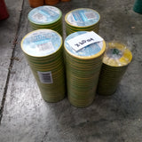 Nitto Electrical Tape Yellow 18mmx20M Lot of 47