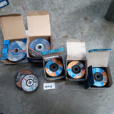 Assorted Grinding Wheels 4"x1/4"x5/8" &  5"x3/32"x7/8" as pictured