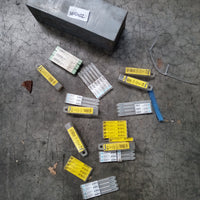Sutton and Bordo drill bits and taps assorted quantity
