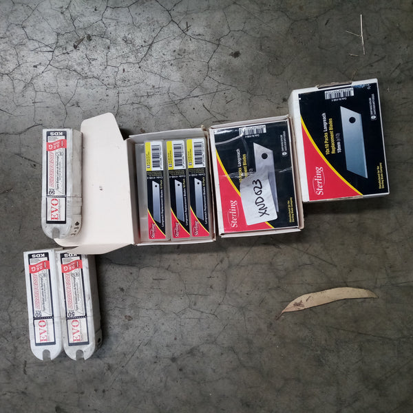 Stirling and Evo Long Reach Replacement Blades 18mm qty approx 410