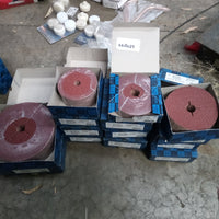 Lot of approx 325 Assorted Pferd Abrasive Discs 125x22 A24 & 100x16 A36 & 100x16 A24 & 125x22A80 & 125x22A36