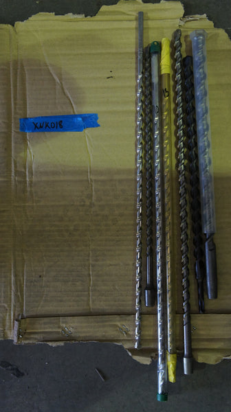 Lot of 7 Masonry Drill Bits 12-22mm