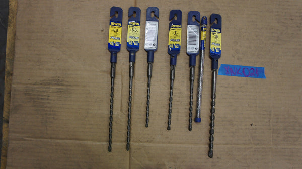 Irwin Speedhammer 8pcs Plus Multi-Fit Drill Bits 5/6,5/7/10mm