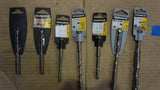 Lot of 7 Masonry Drill Bits DIAGER